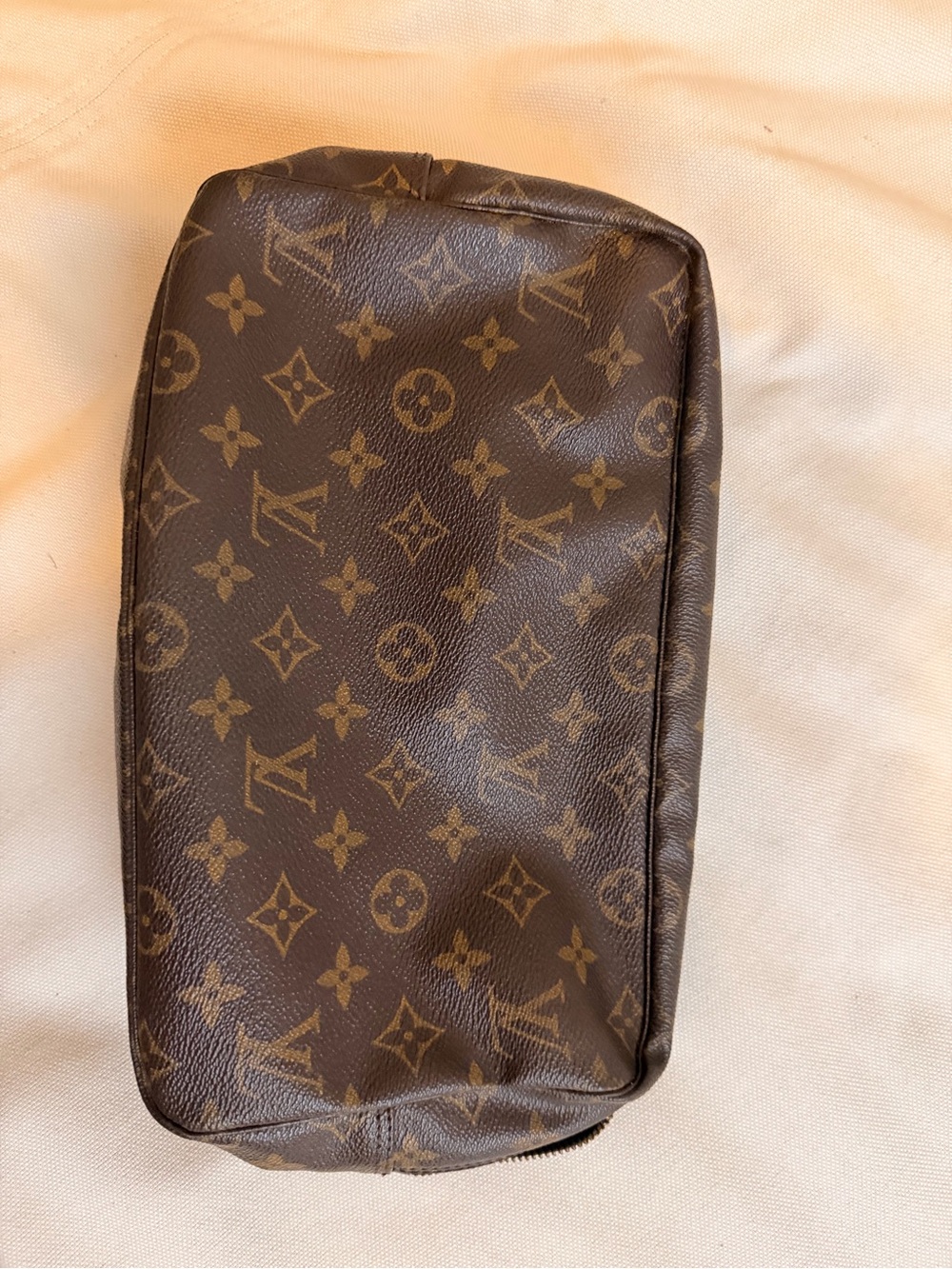 Louis Vuitton Monogram Canvas Toiletry Pouch - Brown